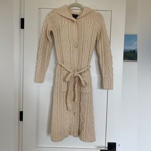 Ralph Lauren Lambswool Midi Cardigan